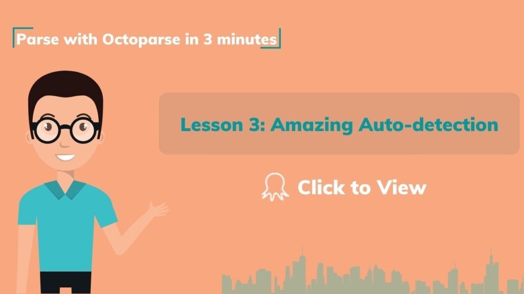 Amazing Auto detection| Parse with Octoparse in 3 minutes