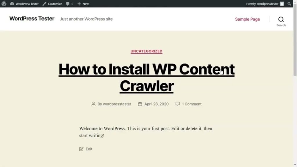 How to Install WP Content Crawler | Hướng dẫn cài đặt WP Content Crawler  | Tự học IT